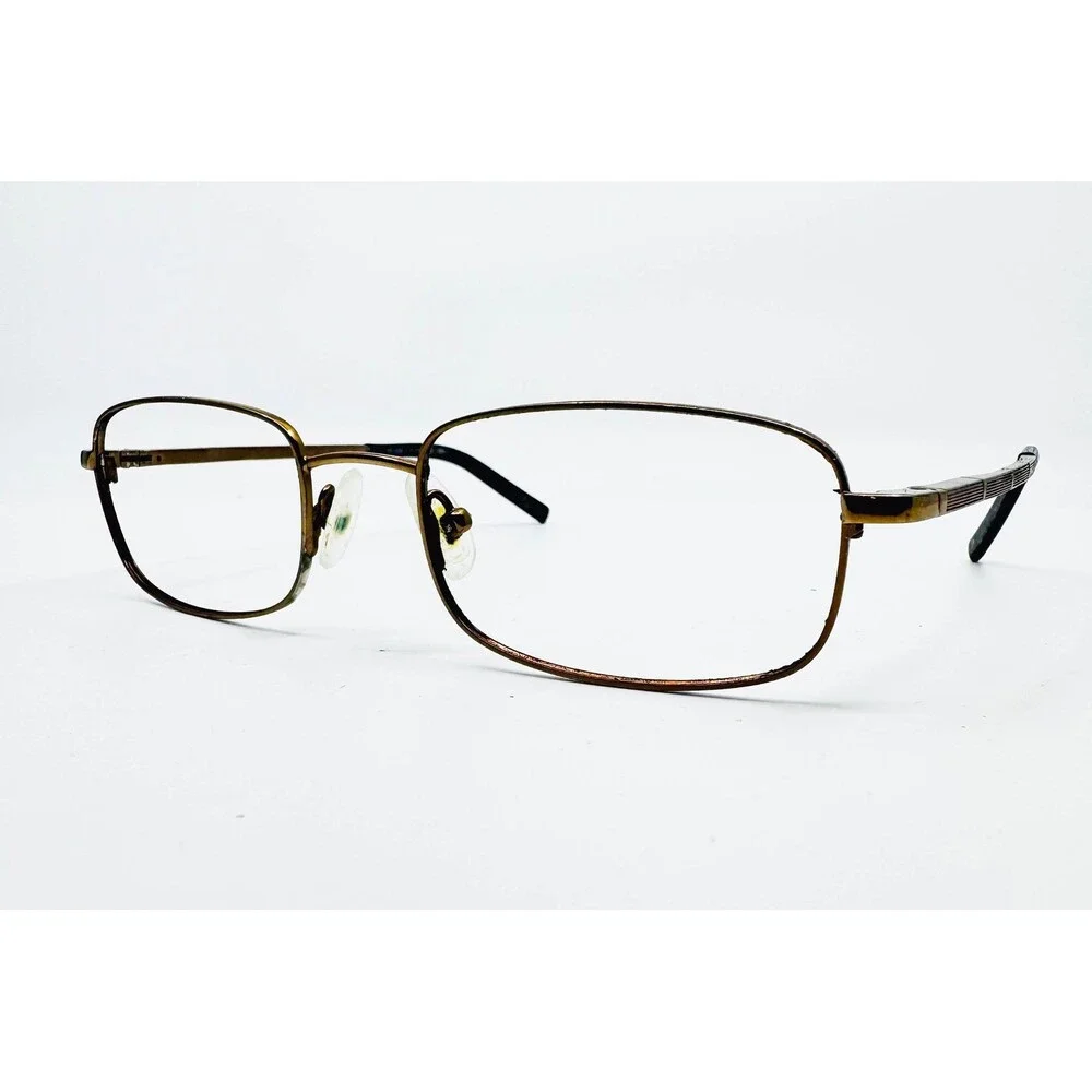 Revolution Eyewear Eyeglasses Mens Brown REV538 Rectangle 51-19-140